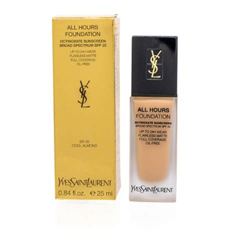 Ysl / All Hours Foundation (b 30) Almond .84 oz (25 ml)